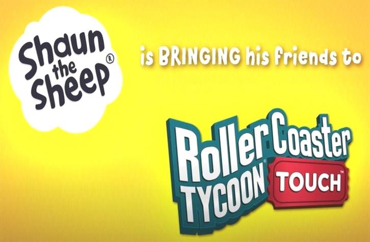 RollerCoaster Tycoon Touch rencontre Shaun the Sheep dans ce nouveau roRlaw3S 1 1
