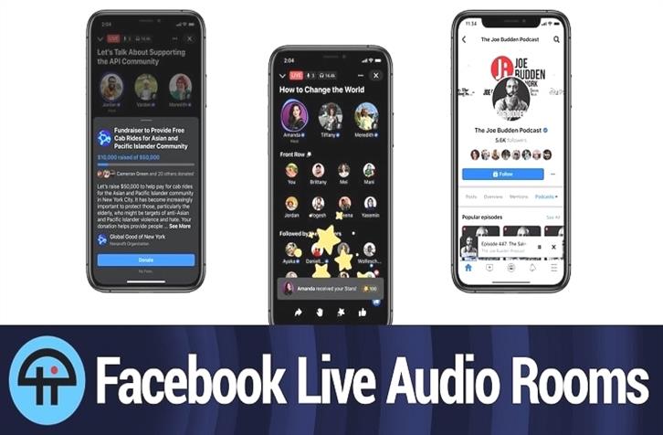 Facebook Live Audio Rooms se deploie aux EtatsUnis q86o4 1 1