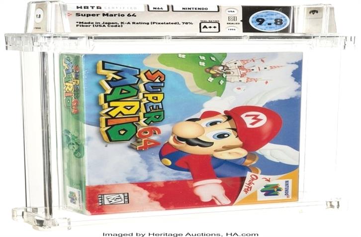 Une copie scellee de Super Mario 64 vendue aux encheres pour 15 bEjL1kD 1 1