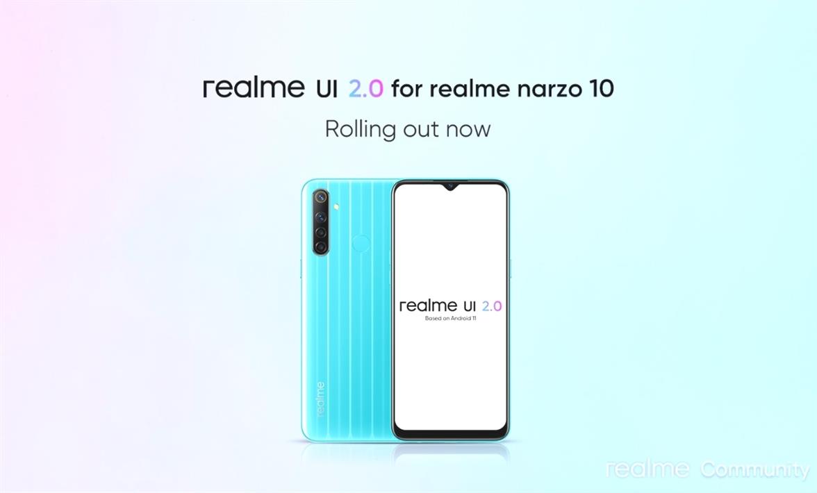 Realme Narzo 10 devrait recevoir la mise a jour stable dAndroid 11 eLgxO 1 1