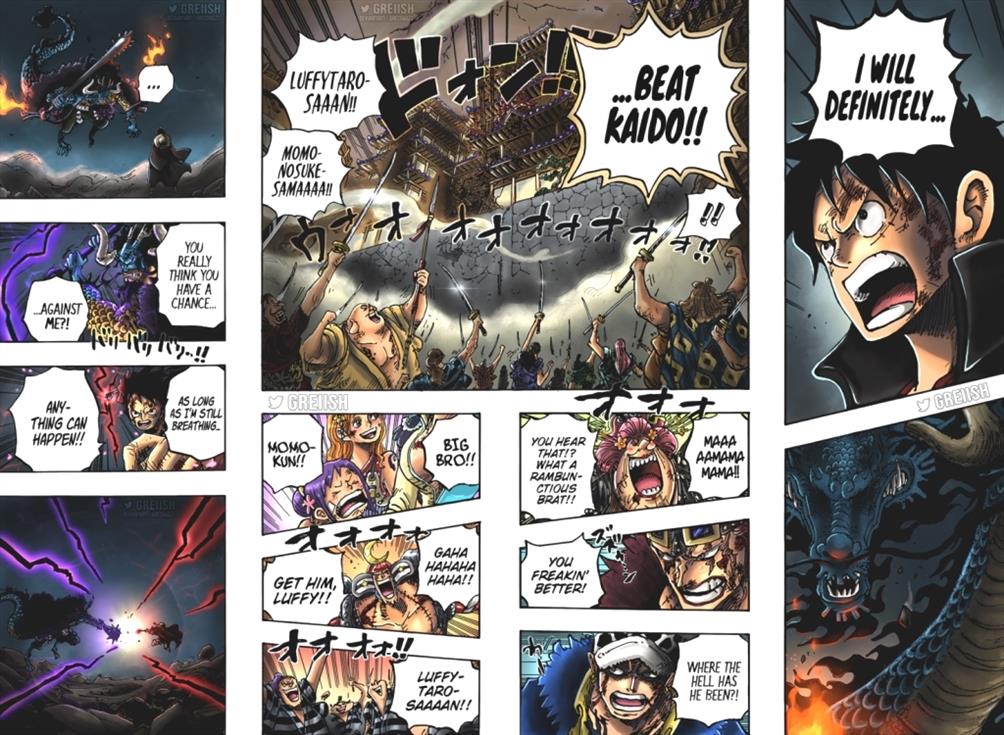 One Piece Chapitre 1028 Spoilers Reddit Recap Date et heure de 5fRAi 3 5