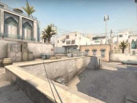 XseveN fait un jeu de 200 IQ sur Dust II pour gagner un round pour NHguvKs 1 3