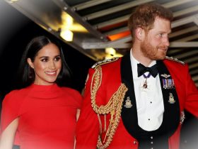 Meghan Markle Playfully Avoids Prince Harrys Kiss Cam AttemptHeEDuYW 3
