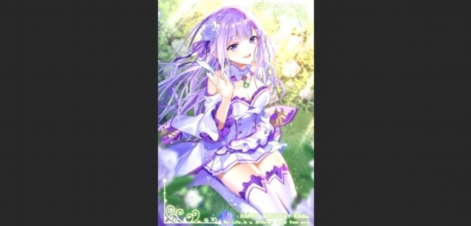 Emilia re zero anniversaire 2023 EX7x4uc 4 6