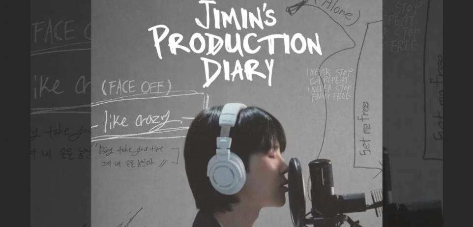 Jimins Production Diary Reactions BTS membre est salue comme un 1AgCA 1 1