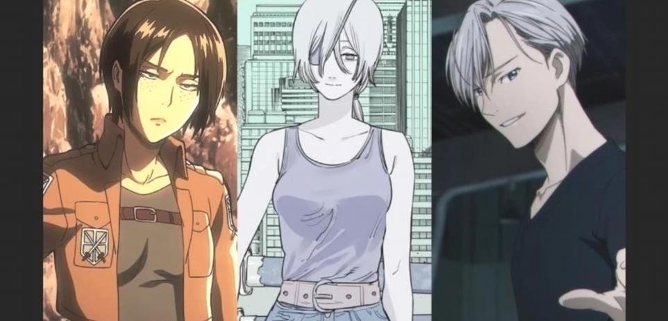 8 Personnages LGBTQ Anime qui ont brise les barrieres Ymir Victor G1OsaVq 1 1